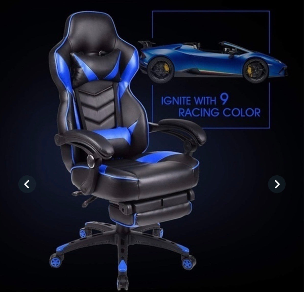 Shop ignite gaming online chair